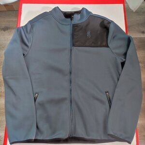 Browning shooter fleece jacket bluish grey black men's size XL